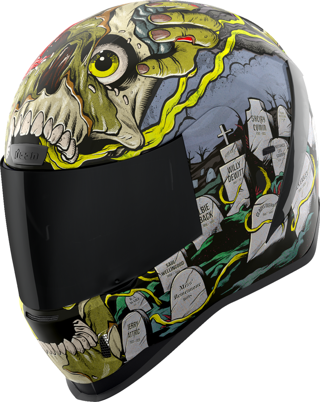 ICON Airform* Helmet - Dead Serious - Black - Large 0101-17441 - Cycle City Outdoors