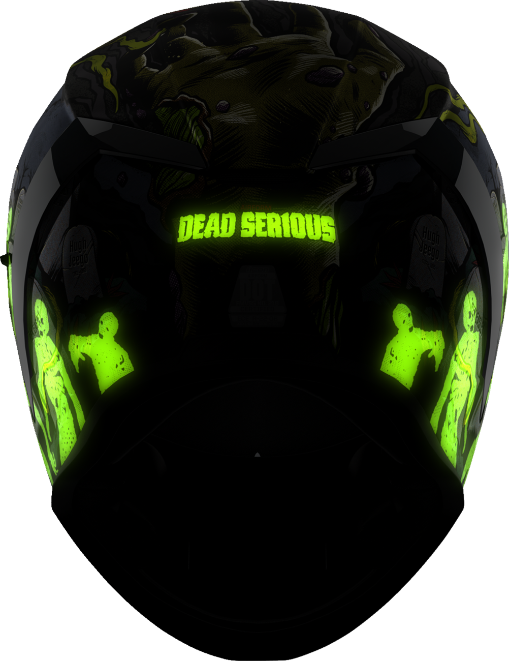ICON Airform* Helmet - Dead Serious - Black - Large 0101-17441 - Cycle City Outdoors