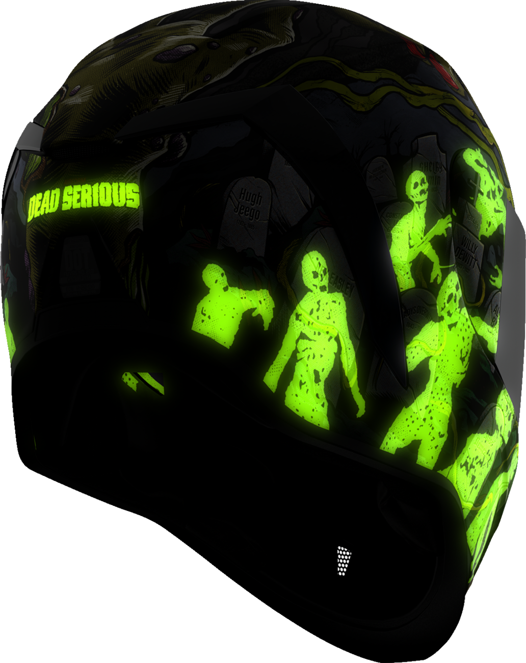 ICON Airform* Helmet - Dead Serious - Black - Large 0101-17441 - Cycle City Outdoors