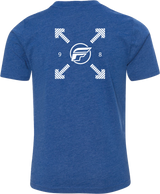 Youth Fly Lost Tee Royal Blue Yl - Cycle City Outdoors