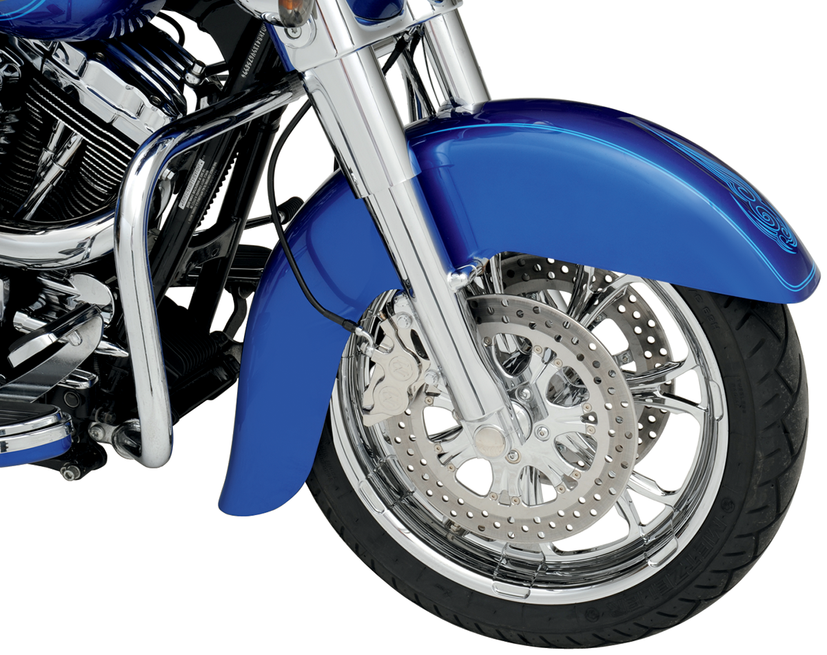 KLOCK WERKS WFB* Benchmark Front Fender - Steel - Black - 16"-18" KWF-01-0100