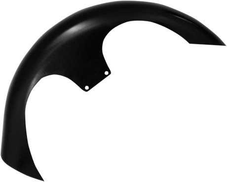 KLOCK WERKS Shank Front Fender Kit - For Raked Frames - Black - Steel - 26" KWF-01-0261