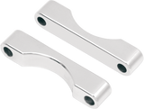 KLOCK WERKS WFB Benchmark Bagger Front Fender Blocks - For all 23"/26" Tire Hugger/Benchmark - Chrome KWFS-01-0100-C