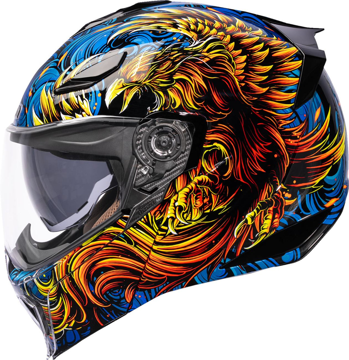 ICON Threshold™ Modular Helmet - Burn Birdie Burn