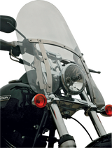 KLOCK WERKS Flare* Windshield - 18" - Clear - FXDWG KWW-02-0223