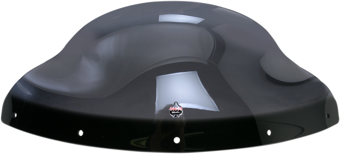 KLOCK WERKS Flare* Windshield - 9" - Dark Smoke - Vaquero KWW-06-0024