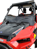 KLOCK WERKS Flare* Windshield - 9-3/4" - Dark Smoke - RZR KWW-05-0526