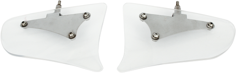 KLOCK WERKS Mirror Deflector Wings - Clear KWW-06-0444