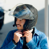 Shoei J-Cruise 3 Open-Face Motorcycle Helmet | AIM Shell, Multi-Density EPS & Integrated Spoiler
