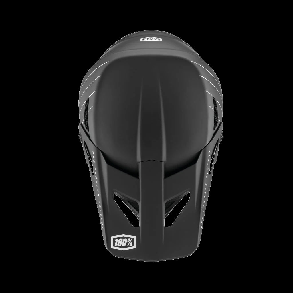 100% - Status Essential Black Full Face Helmet
