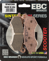 EBC SFA-HH Series Sintered Front Brake Pads - SFA603HH (Honda PCX150 / Kymco Agility 125 2011–2022)