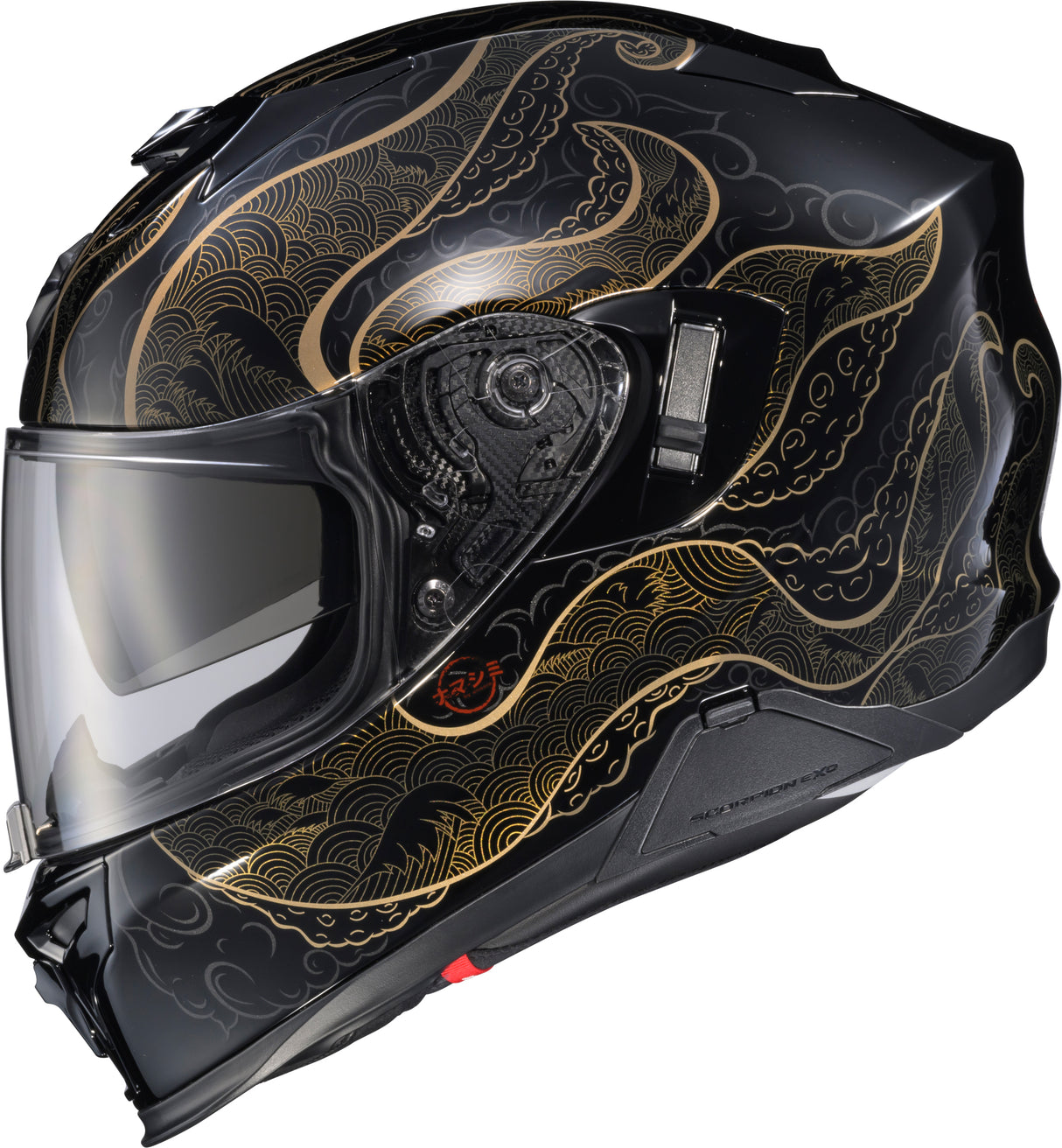 Exo T520 Helmet Nama Shimi Black/Gold Md