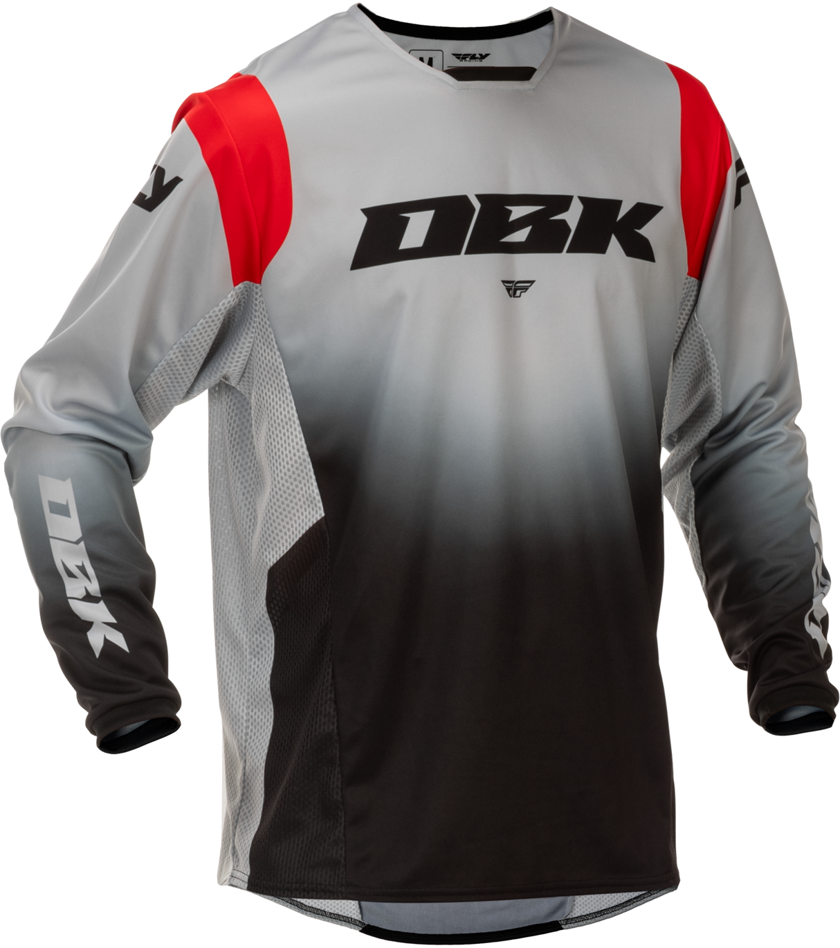 Kinetic Dbk Jersey Grey/Black/Red Lg
