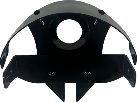 CUSTOM DYNAMICS LED Headlight - Shark Demon? - Pedestal Mount SD2-PM-W