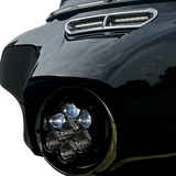 CUSTOM DYNAMICS LED Headlight - Shark Demon? - Harley-Davidson? SD2-BW-W