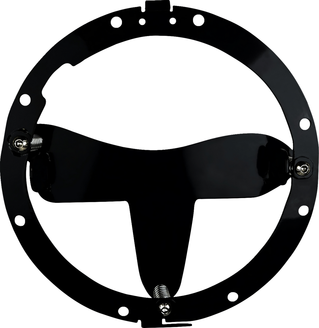 CUSTOM DYNAMICS LED Headlight - Shark Demon? - Harley-Davidson? SD2-BW-W