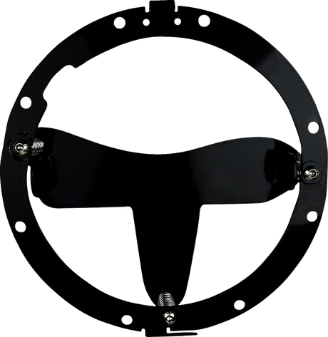 CUSTOM DYNAMICS LED Headlight - Shark Demon? - Harley-Davidson? SD2-BW-W