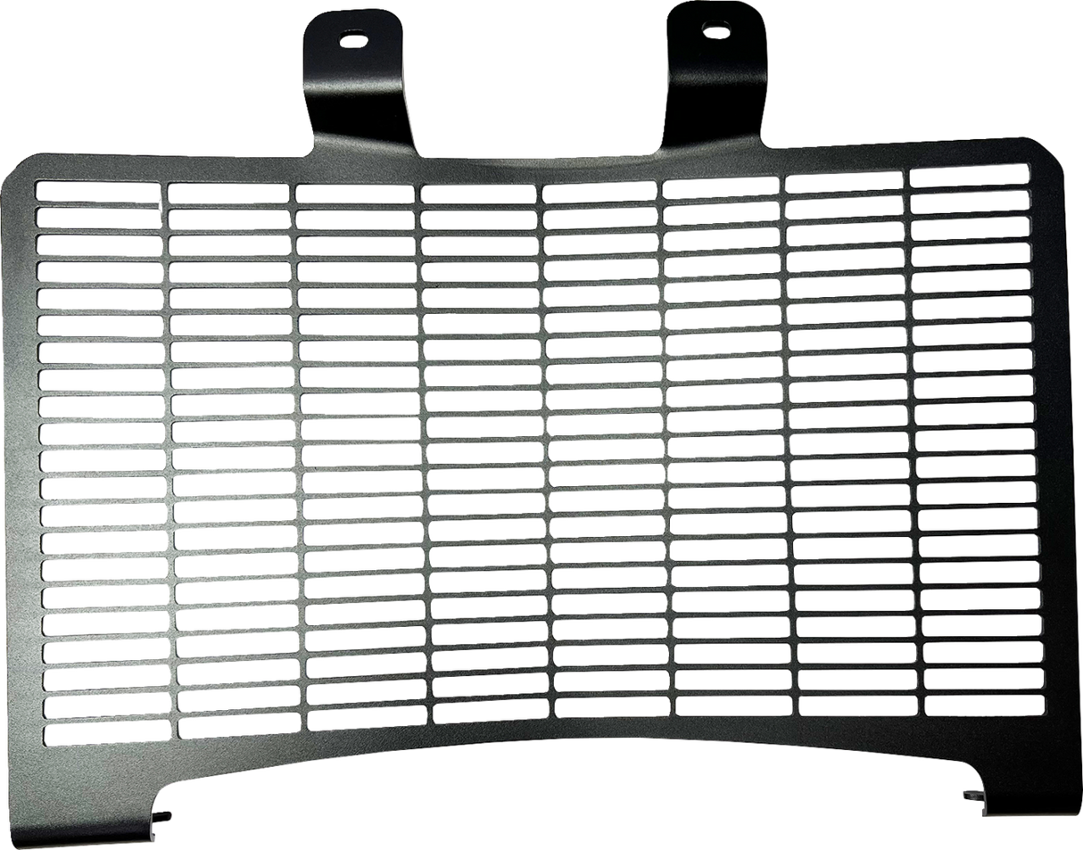 DRAG SPECIALTIES Radiator Cover - Black - Pan America I15-0100 - Cycle City Outdoors