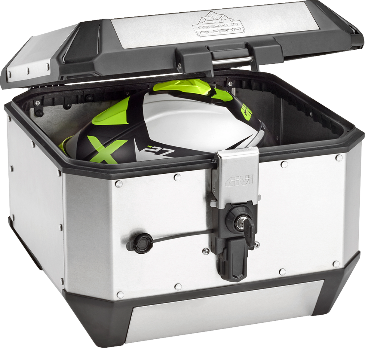GIVI Alaska Side Case - 44L - Silver ALA44A