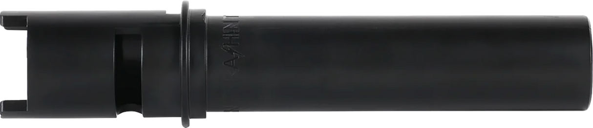THRASHIN SUPPLY CO. Throttle Tube - Smooth - 1" - Touring TBW - Black TSC-2805-1