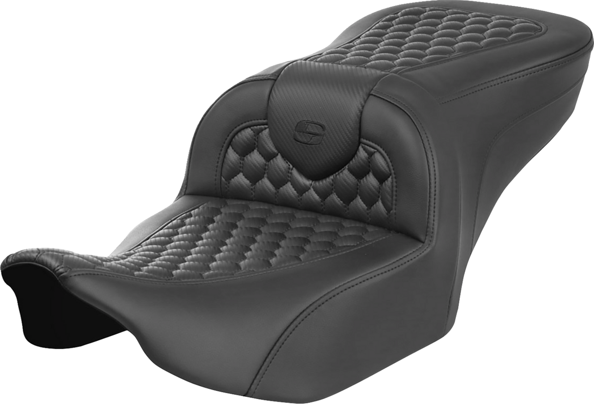 SADDLEMEN Roadsofa* Seat - without Backrest - Honeycomb - FLTR/FLHX '23-'24 823-07-18900