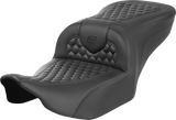 SADDLEMEN Roadsofa* Seat - without Backrest - Honeycomb - FLTR/FLHX '23-'24 823-07-18900