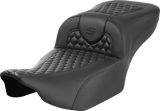 SADDLEMEN Roadsofa* Extended Reach Seat - without Backrest - Honeycomb - FLTR/FLHX '23-'24 823-07-19000
