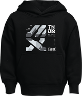 THOR Youth Forge Pullover Hoodie - Black - XL 3052-0709