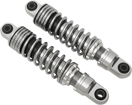DRAG SPECIALTIES SHOCKS Premium Ride-Height Adjustable Shocks - Chrome - Standard - 11" C16-0155A - Cycle City Outdoors