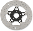 EBC FSD Series Stainless Steel Front Brake Rotor - FSD009BLK (Harley-Davidson FLHTC Electra Glide Classic / Indian Chief 1984–2005)