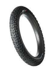 45NRTH Dillinger 5 Studded Fat Bike Tire - 26x4.6 Black | 258 Carbide Steel Studs | 60 TPI Tubeless
