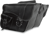 WILLIE & MAX LUGGAGE Ranger Braided Saddlebags - Large - Black 58750-20