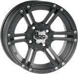 ITP Wheel - SS212 - Front/Rear - Black - 12x7 - 4/110 - 5+2 1228364536B