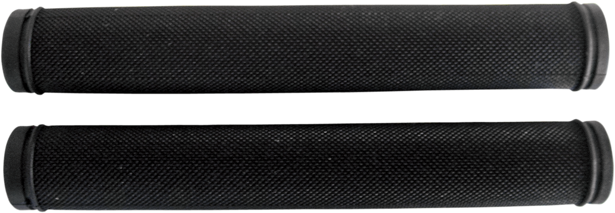 RACE SHOP INC. G-7 Rubber Grips - 7" Black for Enhanced Control