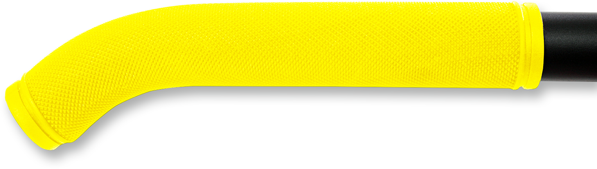 RACE SHOP INC. G-7 HI VIS Rubber Grips - 7" - High-Visibility Yellow
