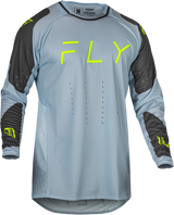 Evolution Dst Jersey Ice Grey/Char/Neon Green Xl - Cycle City Outdoors