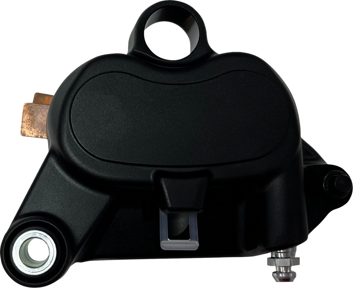 DRAG SPECIALTIES Caliper - Rear Right - Black - '15-'17 Softail B16-0732MB - Cycle City Outdoors