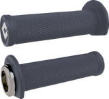 ODI Ruffian 2.1 Lock-On Grips - ATV/PWC - Graphite/Silver J33RFH-S
