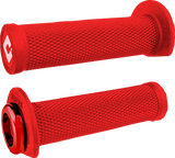 ODI Ruffian 2.1 Lock-On Grips - ATV/PWC - Bright Red/Red J33RFR-R