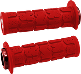 ODI Rogue 2.1 Lock-On Grips - ATV/PWC - Red/Red J33RGDR-R
