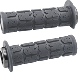 ODI Rogue 2.1 Lock-On Grips - ATV/PWC - Graphite/Silver J33RGH-S