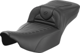 SADDLEMEN Roadsofa* Extended Reach Seat - without Backrest - Tuck-n-Roll - FLTR/FLHX '23-'24 823-07-20300