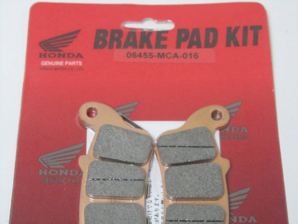 Honda OEM Front Brake Pad Set | Left Caliper | GL1800 Gold Wing 2001–2017 | 06455-MCA-016