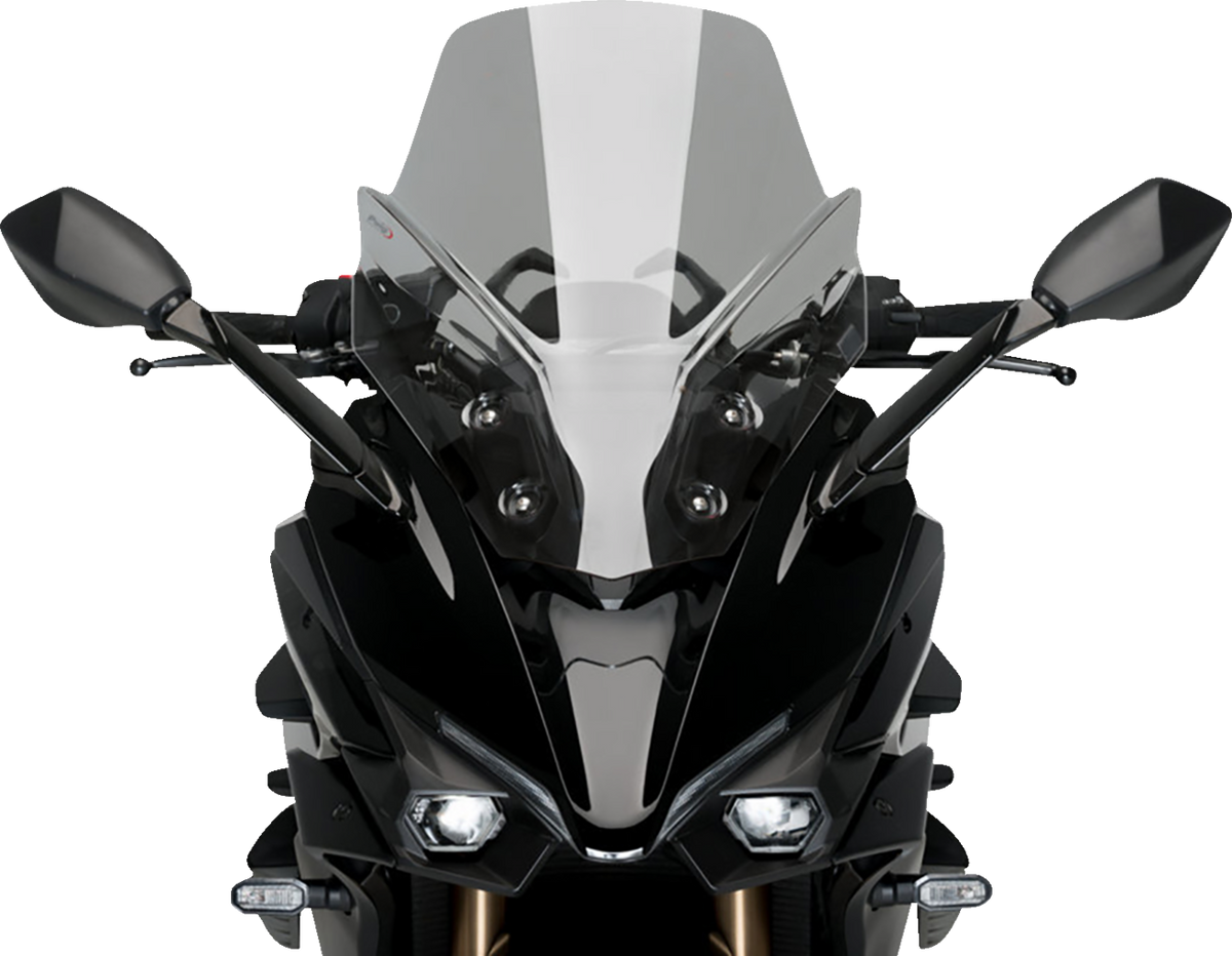 Puig Hi-Tech Parts 21342H Touring Windscreen - 21-1/2" - Smoke - GSX-S1000 | Street