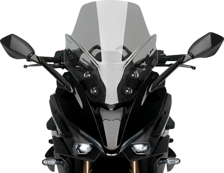 Puig Hi-Tech Parts 21342H Touring Windscreen - 21-1/2" - Smoke - GSX-S1000 | Street