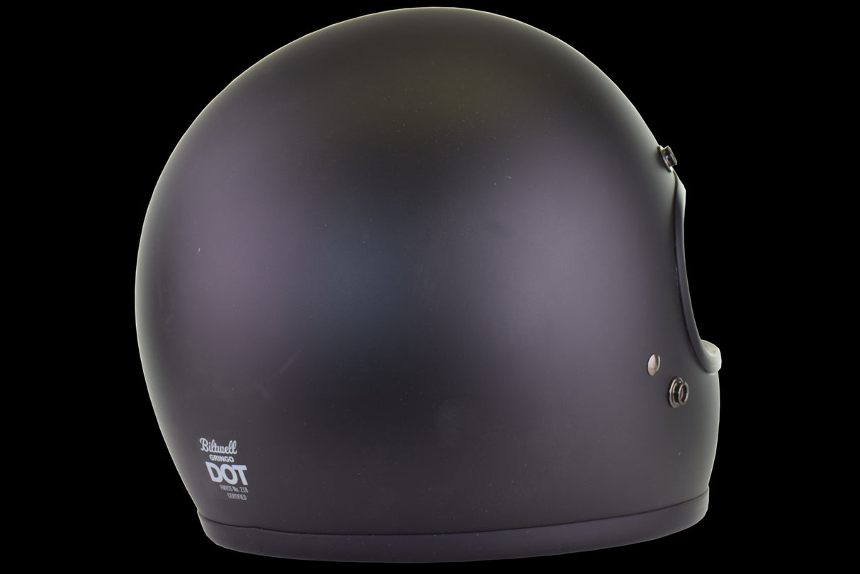 Biltwill - Gringo Helmet - Flat Black - Medium (open Box)