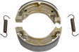 EBC Smooth Organic Base Brake Shoes - 518 (Yamaha PW80 / DT50 / YFM 80 Moto 4 1983–1991)