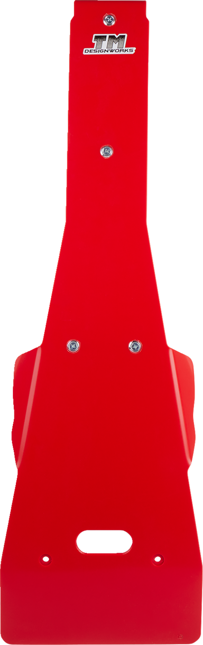T.M. Designworks HOFP-E451-RD Skid Plate - Red - Honda - TRX 450 | ATV/UTV