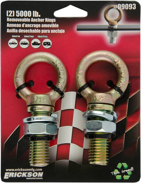Erickson 09093 Removable Anchor Points | Adventure/ATV/UTV