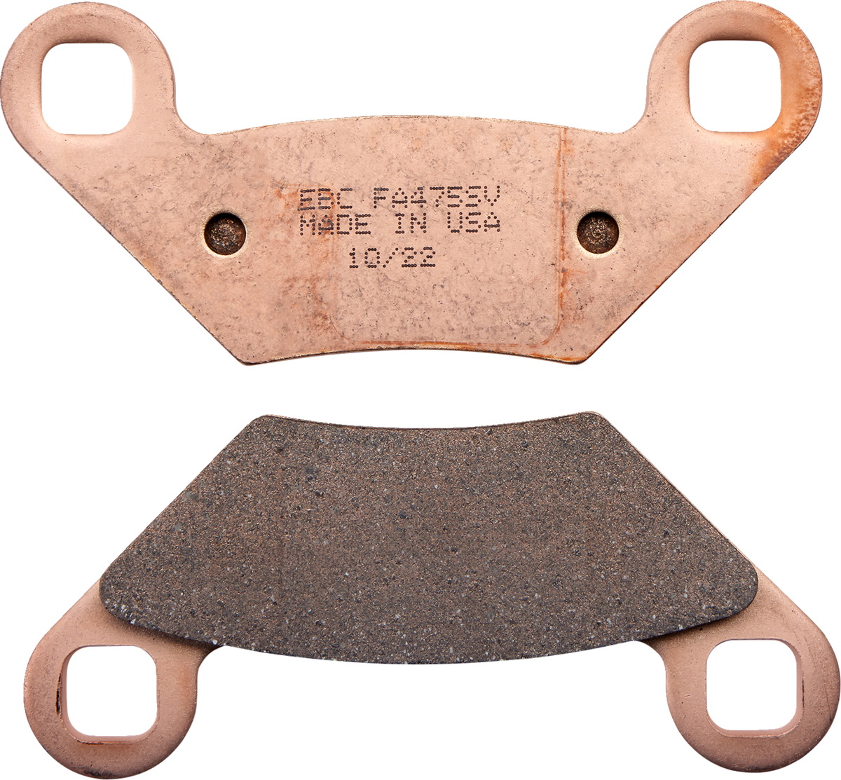 EBC FA-SV Series Sintered Brake Pads - FA475SV (Polaris Sportsman 1000 Touring XP / Sportsman 1000 XP / Sportsman 500 HO 2009–2023)